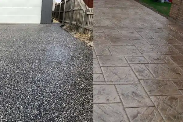 Stamped vs. Plain Concrete: Which is Right for Your Driveway or Pathway?